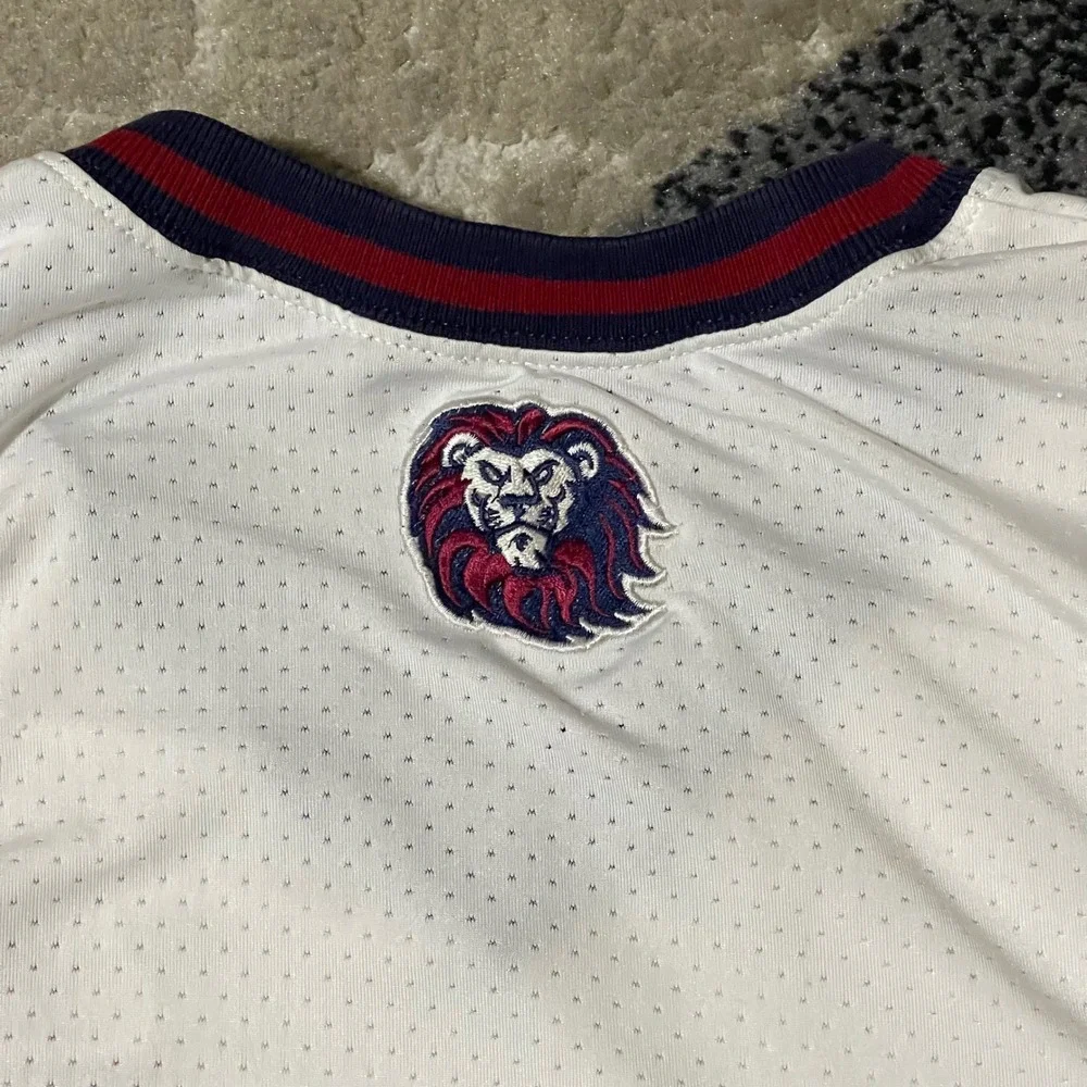 Adidas LMU Basketball Jersey Men XL White Loyola Marymount Lions NCAA Team Issue